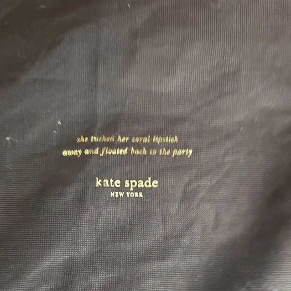 Kate Spade Vibrant Orange Transparent Bag - Picture 5 of 6